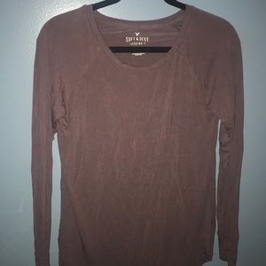 Purple Long Sleeve//American Eagle